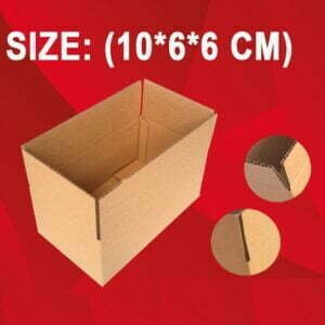 Hộp Carton 10x6x6 cm - Hình ảnh 2